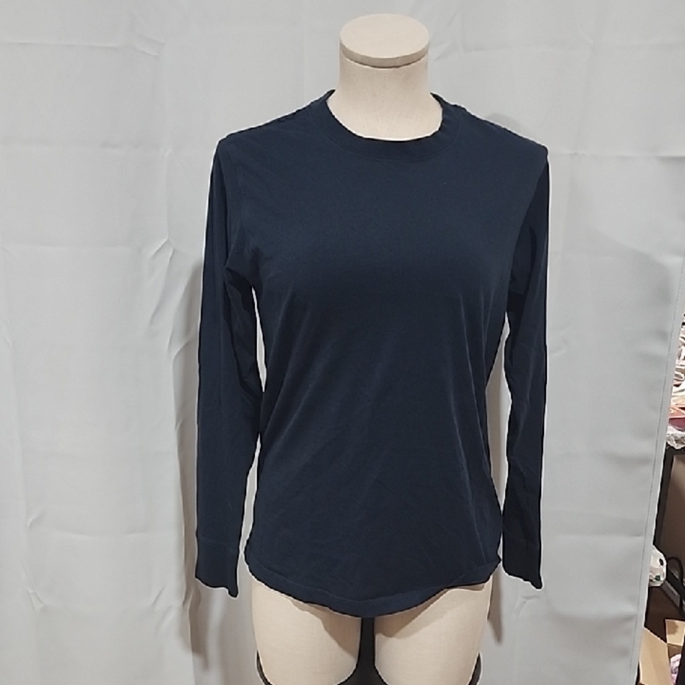 Classic Navy Long Sleeve Top